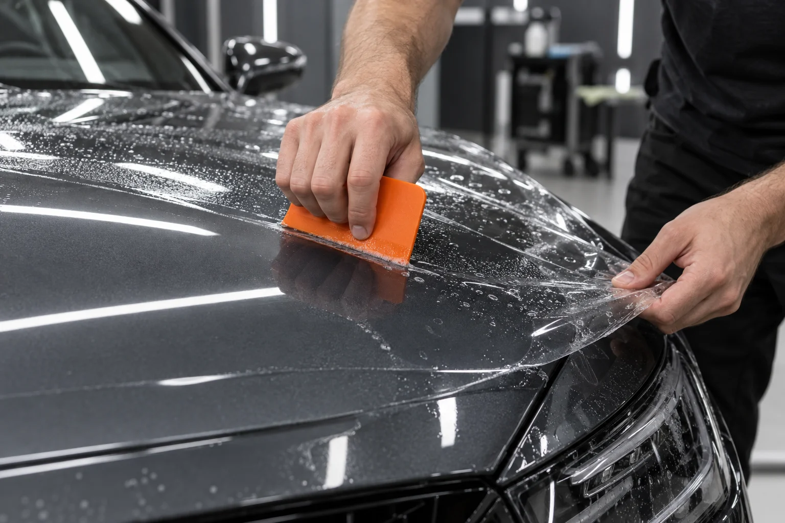 Paint Protection Film finish detail